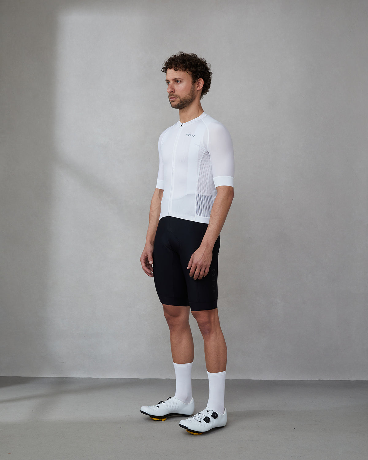 FAST Jersey - White | premium cycle products | NDLSS NDLSS Premium Cycling  Apparel and Accesories